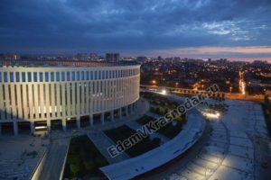 Как выглядит новый стадион ФК Краснодар в июне 2016